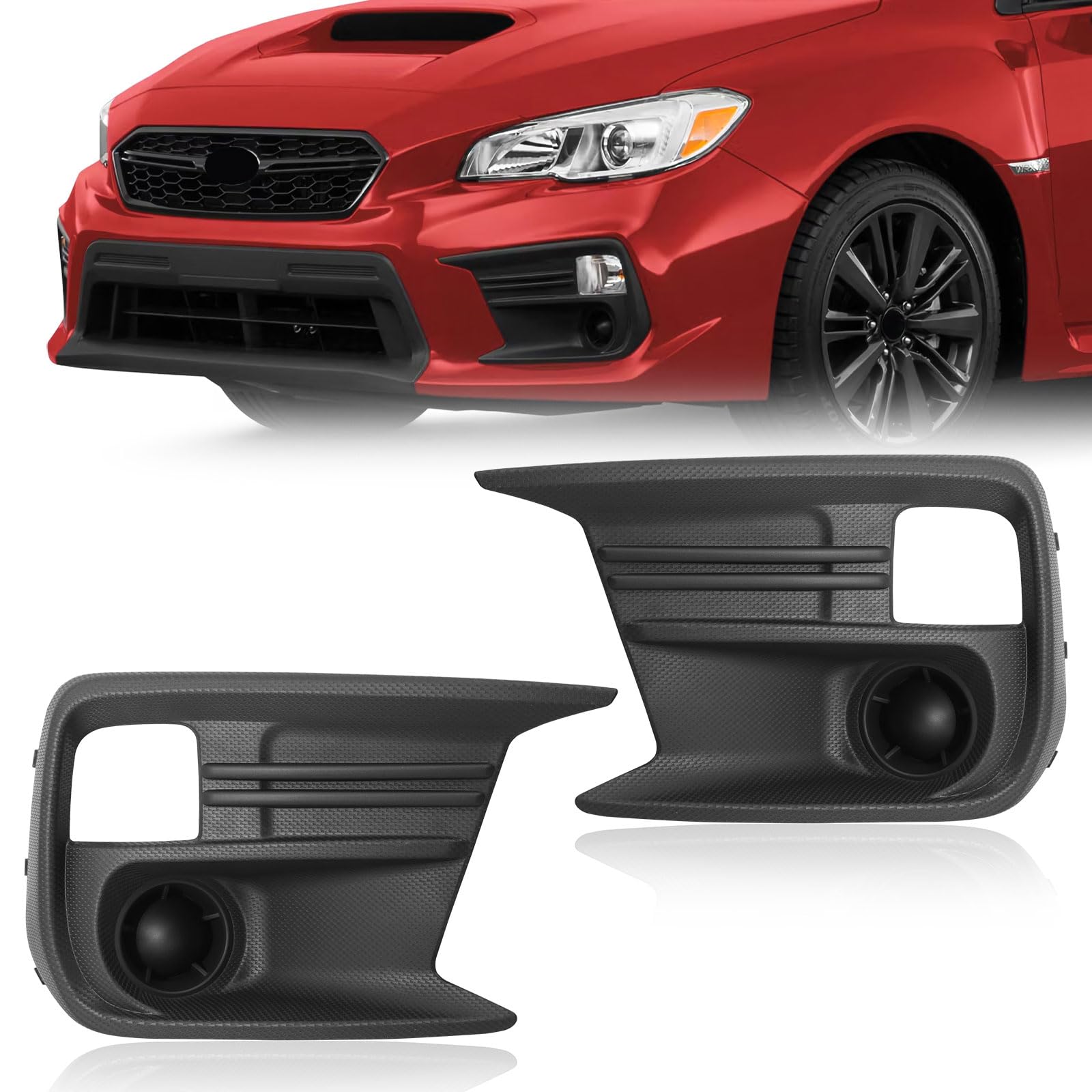 Amazon | Hbzxqp フォグライトカバー 2018-2021 スバル WRX/STI 交換用
